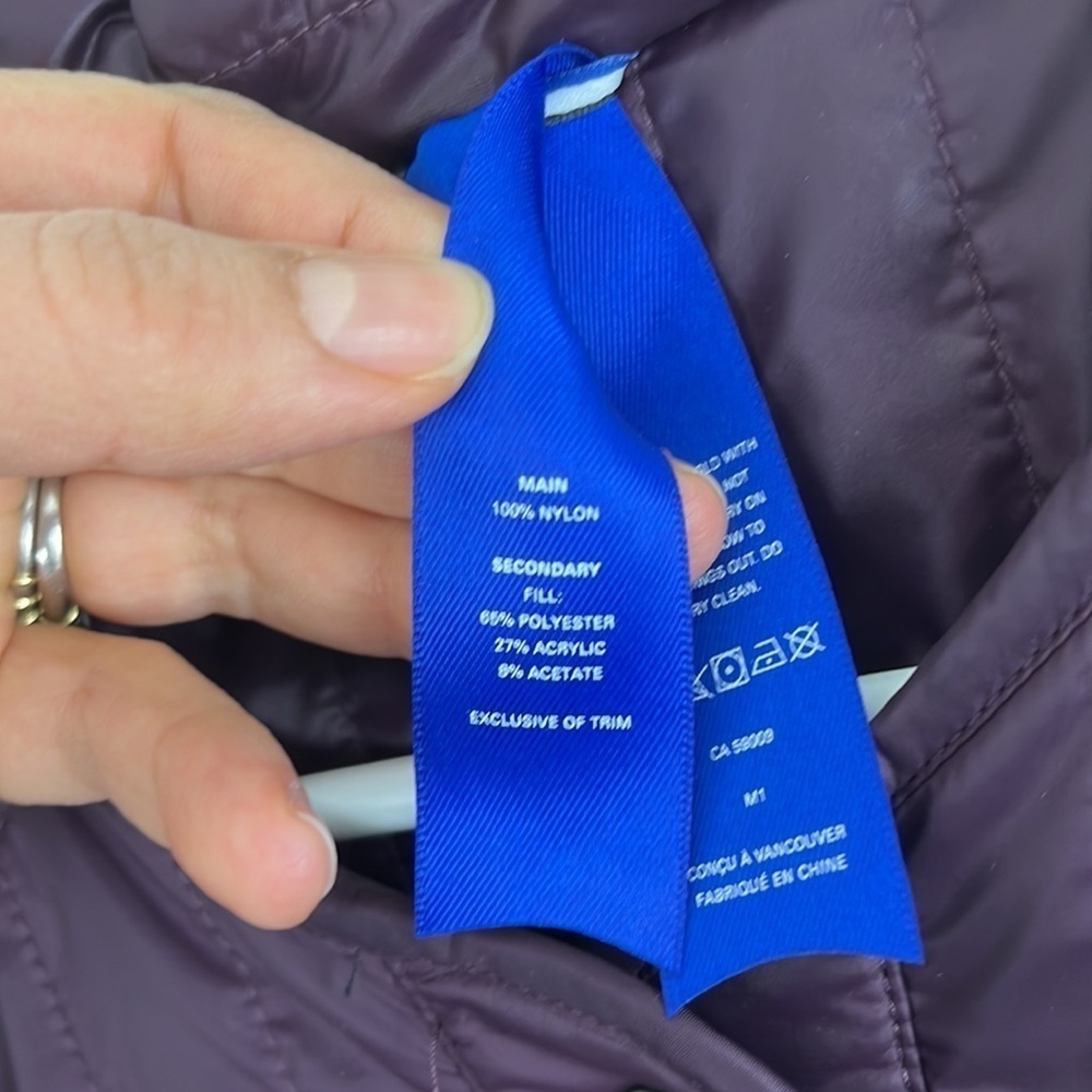 Kit & Ace Purple Quilted Jacket - Picture 4 of 6